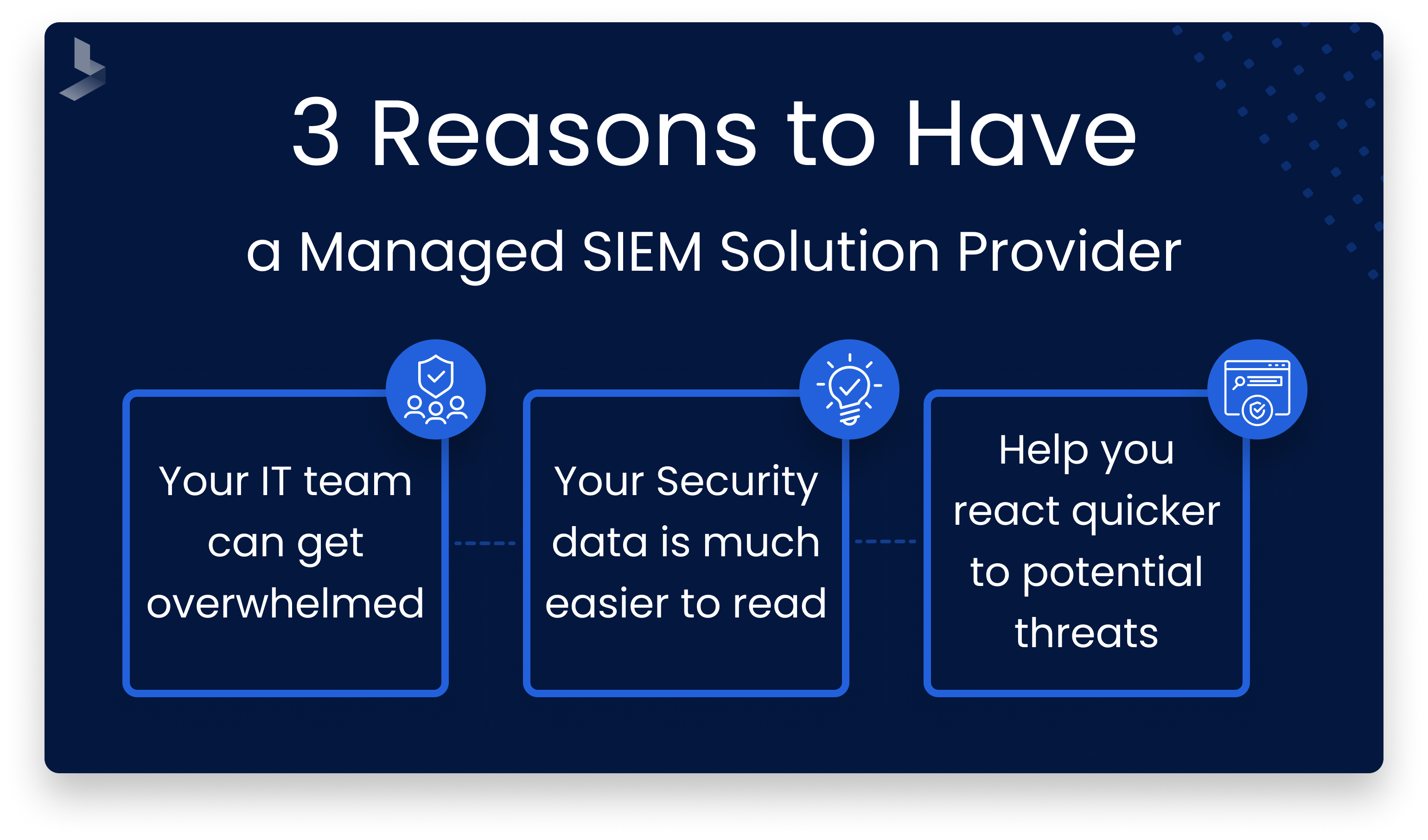 3 Reasons to have Managed SiEM Solution Providers