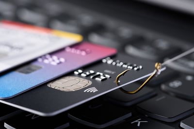 Stolen credit cards from phishing email