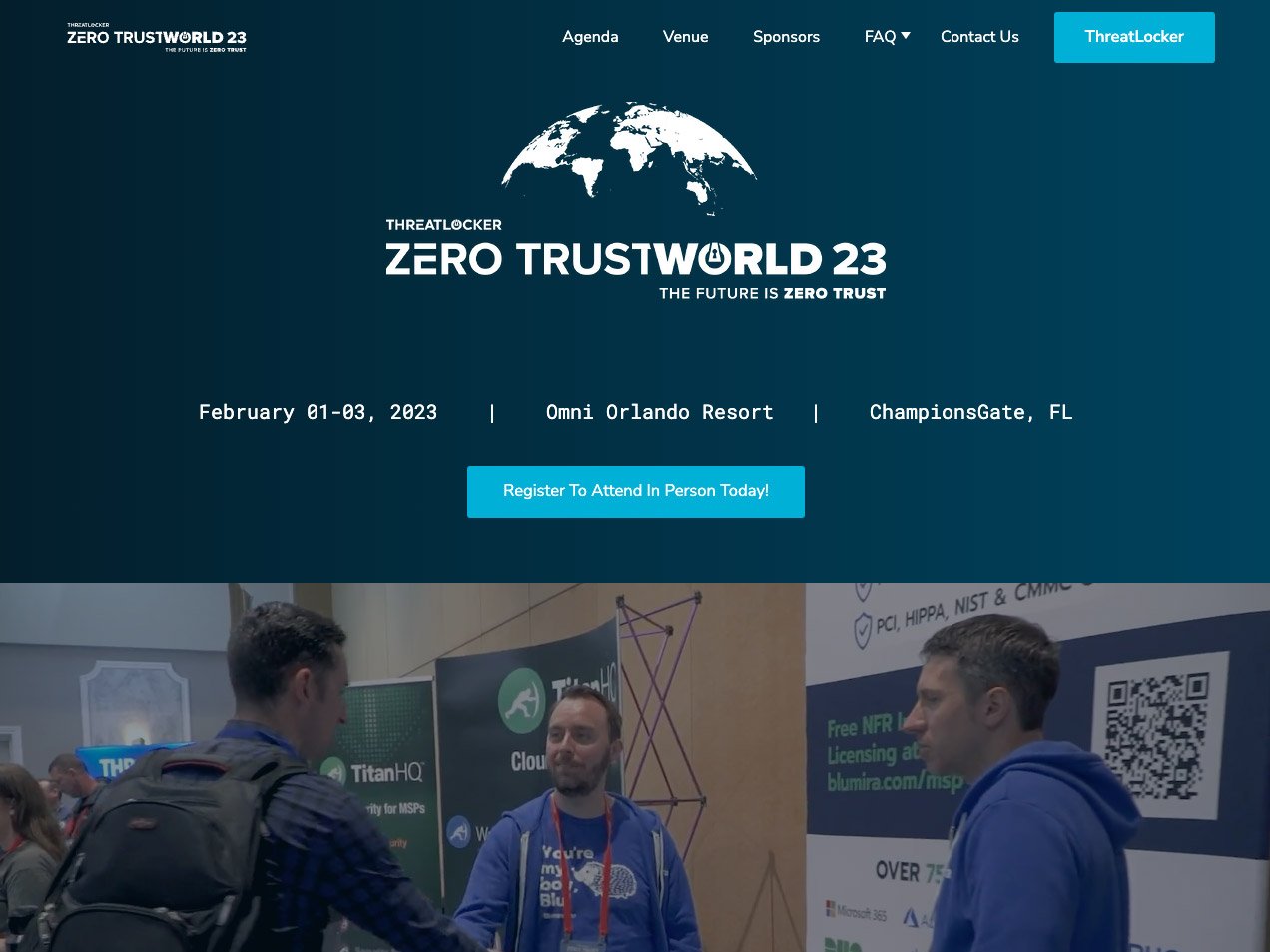 Zero Trust World 2023